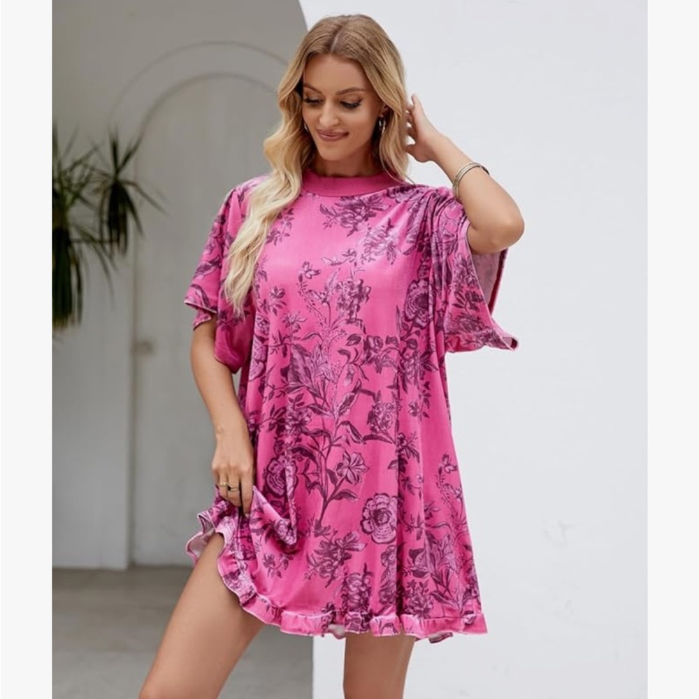Floral Pink Dress